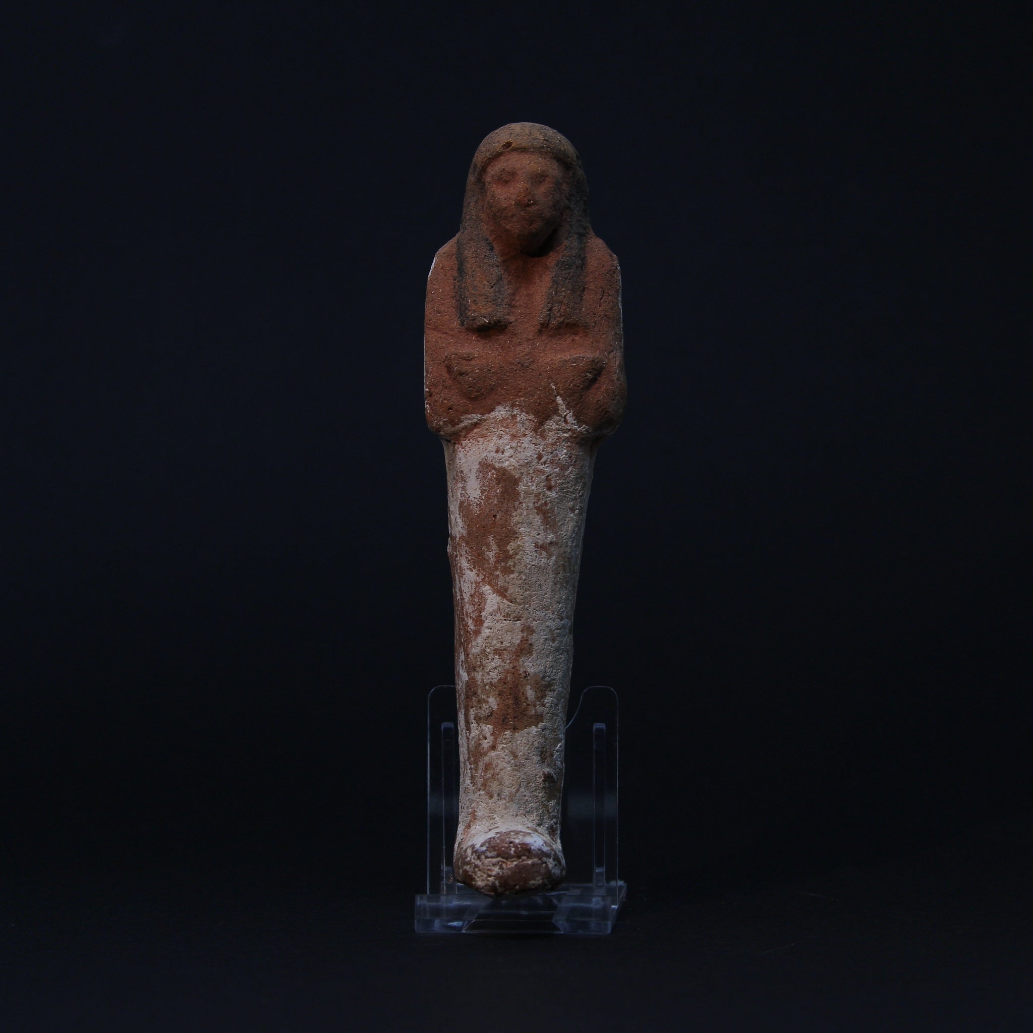 A Terracotta Egyptian New Kingdom Ushabti Figure | 20th Dynasty, c.1550 - 1070 BC