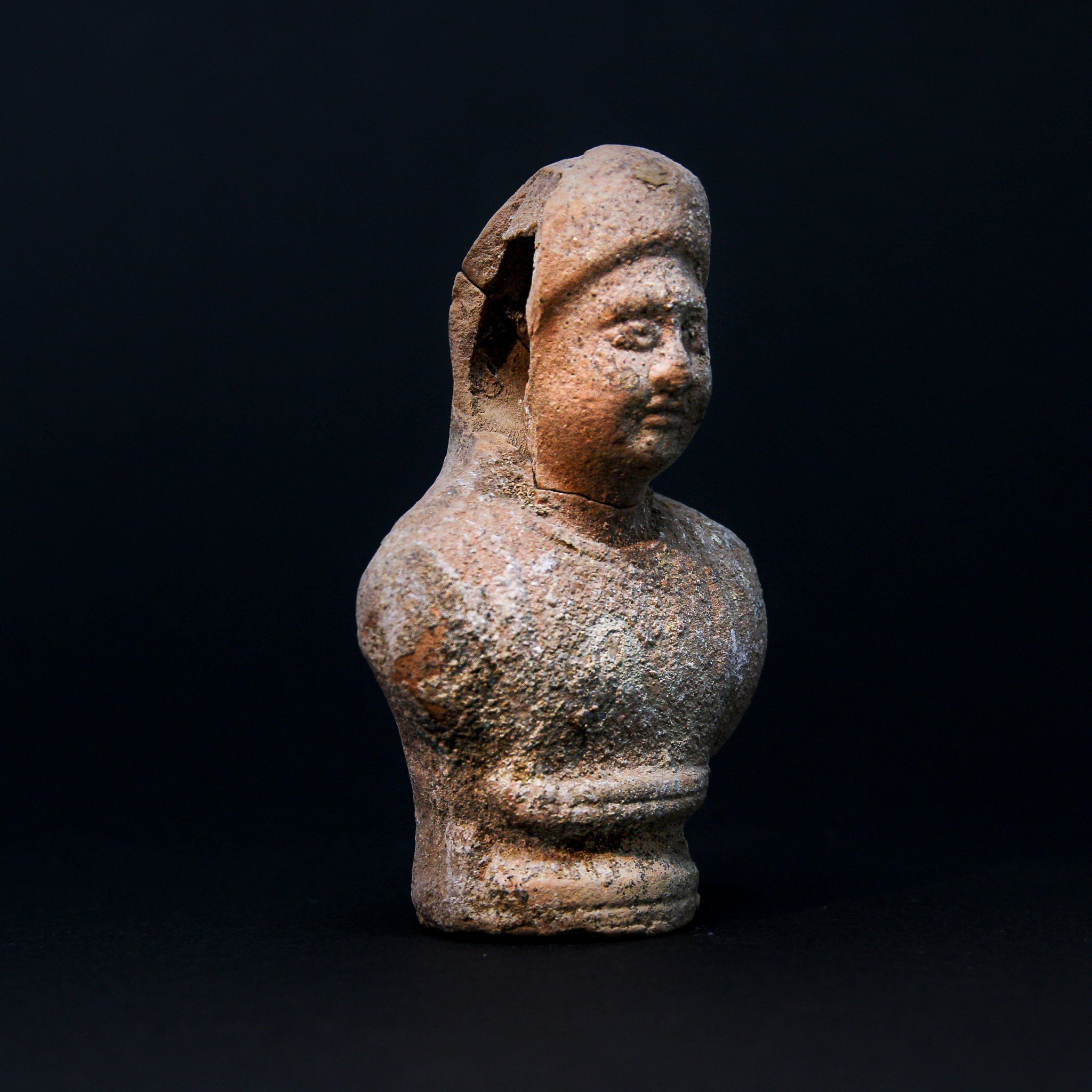 A Hellenistic Terracotta Bust | 4th-1st century BC