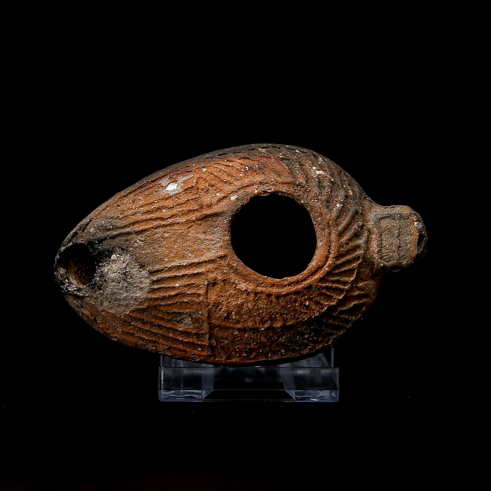 A Byzantine Terracotta Oil Lamp | Circa 5th–8th century AD