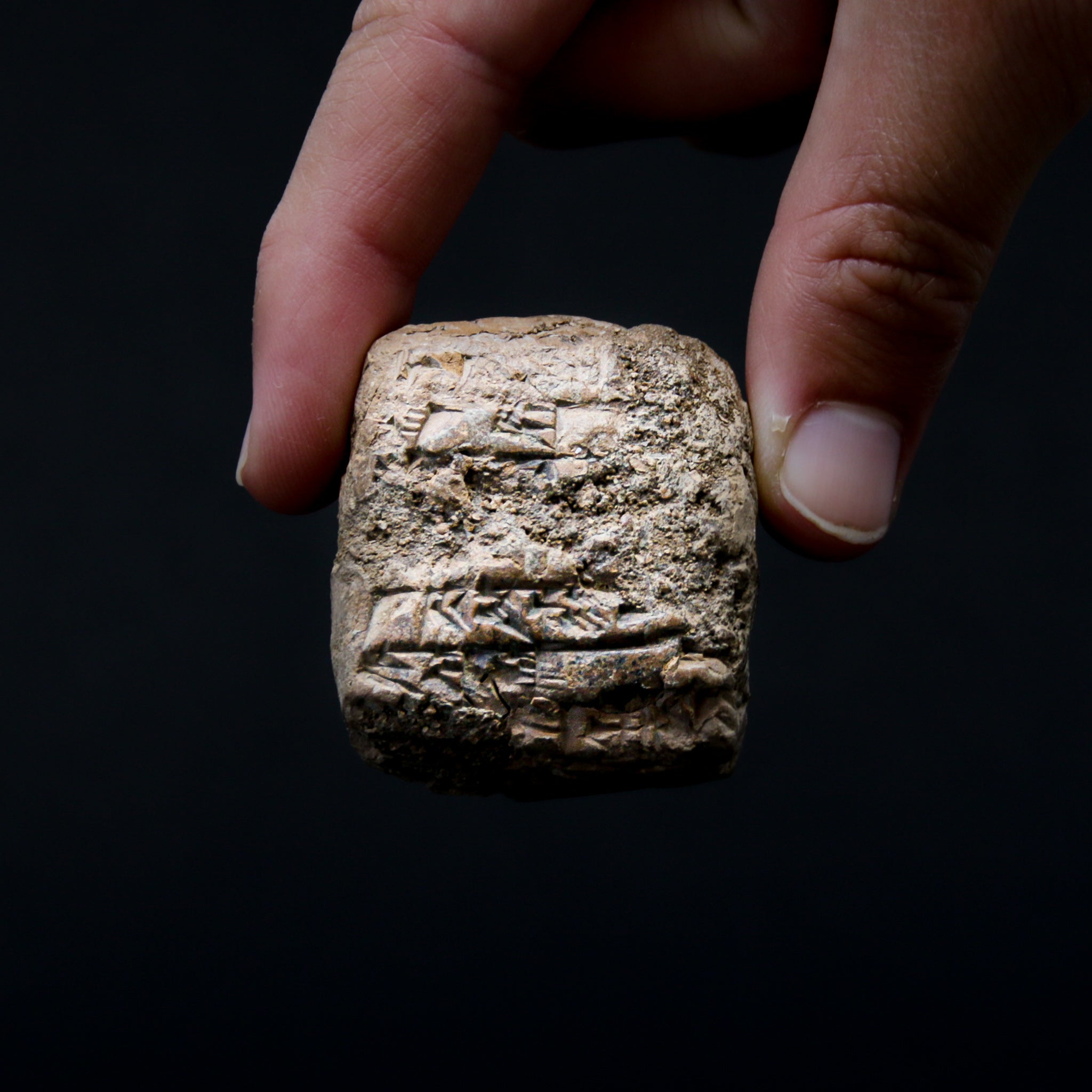 A Cuneiform Clay Inscription Tablet | Mesopotamia, Old Babylonian, 20t ...