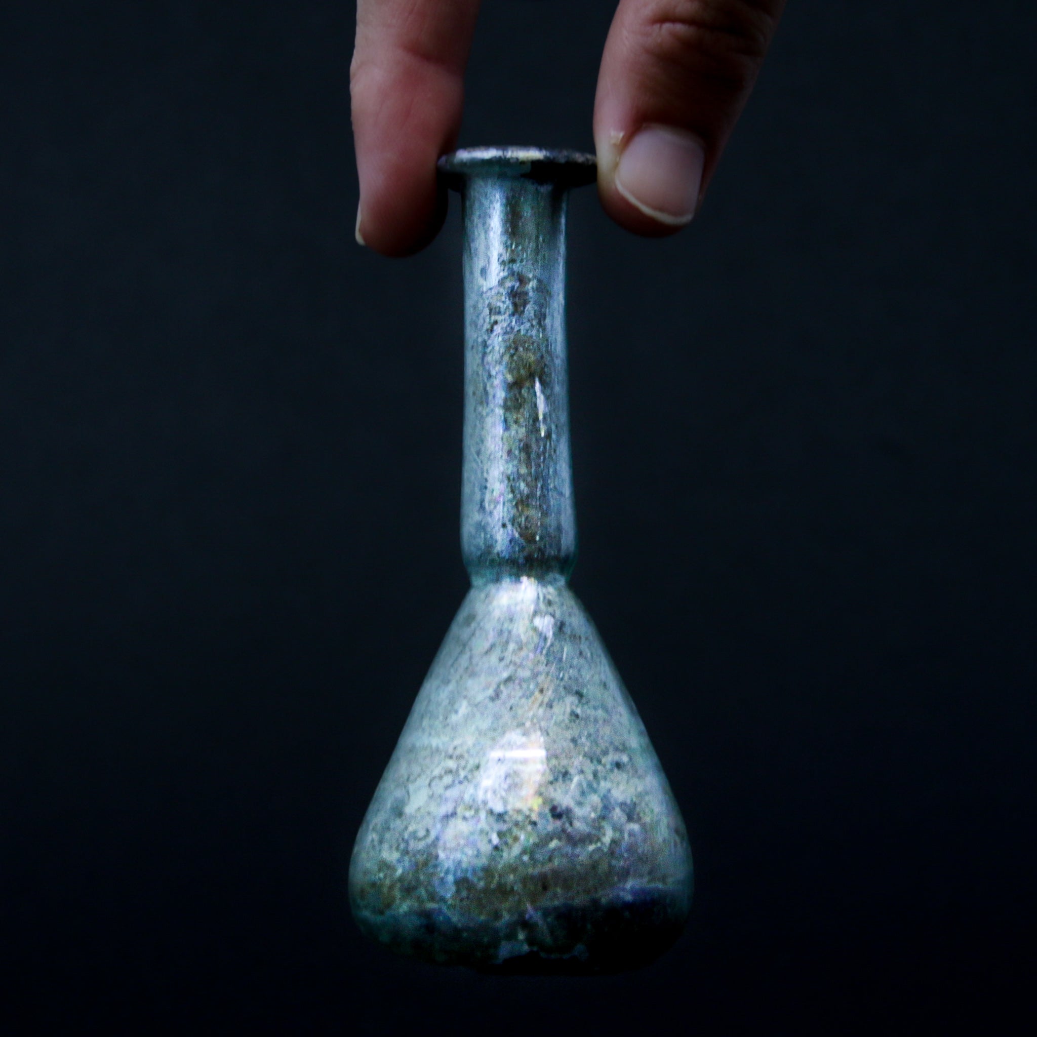 A Roman Glass Bottle | 1st-2nd century AD